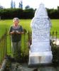 Headstone Duncan McGill Mathieson and Jessie McPherson with next to it great grand daughter Lorna Neta Matheson