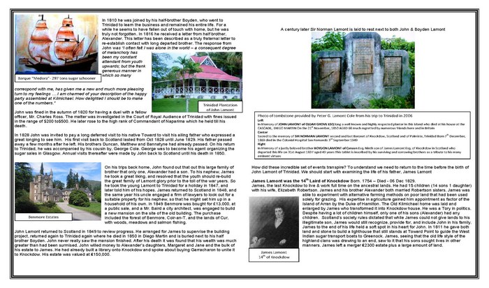 One of the most important events of Lamont history